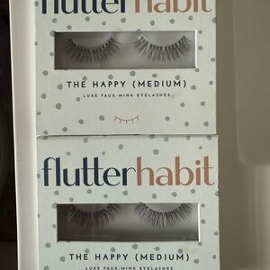 Flutter Habit Luxe Faux-Mink Eyelashes - The Happy Medium Black